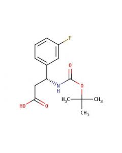 Astatech (R)-N-BOC-3-(M-FLUOROPHENYL)-BETA-ALANINE; 5G; Purity 97%; MDL-MFCD03427956